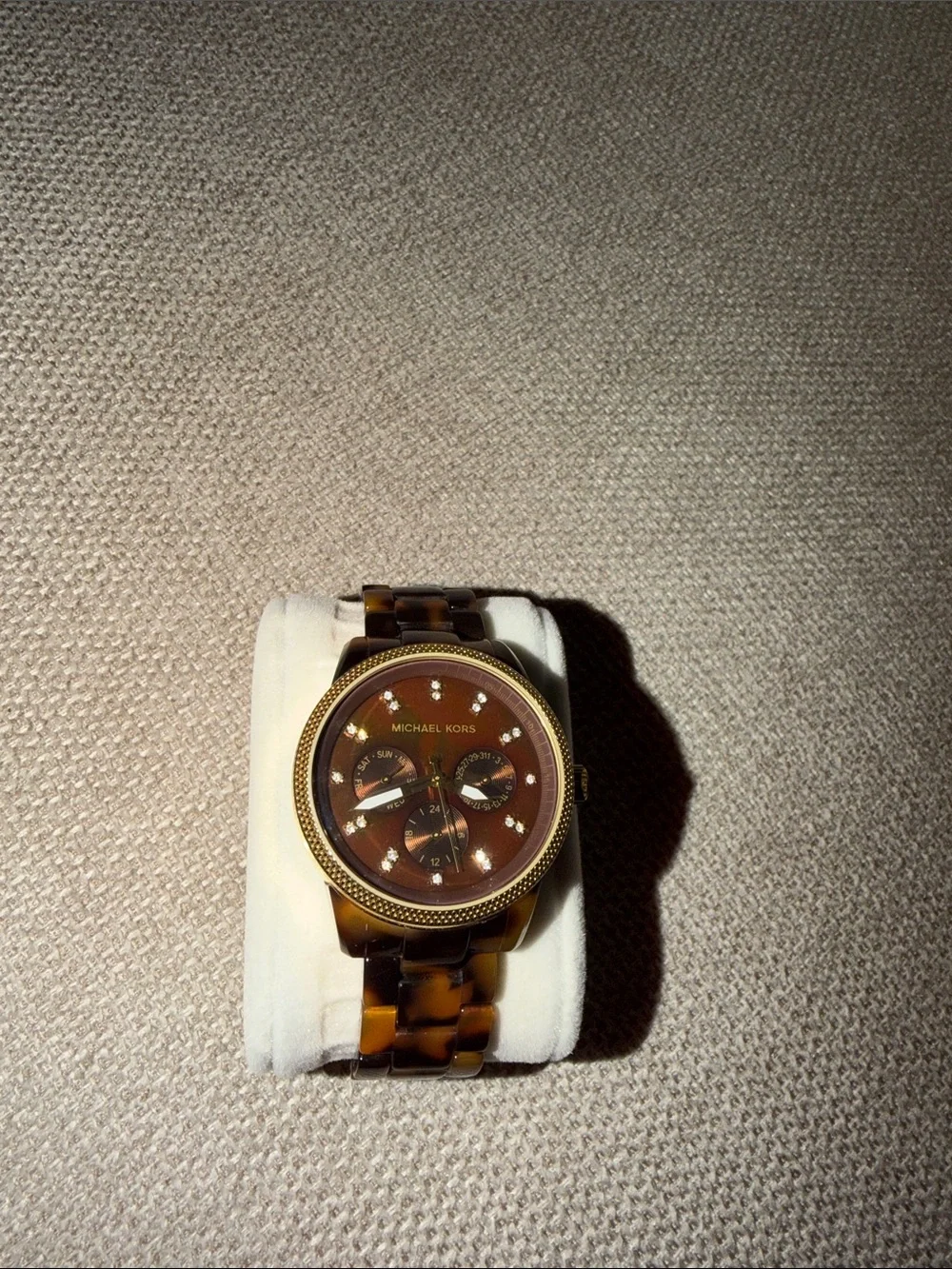 Michael Kors Tortoise Watch